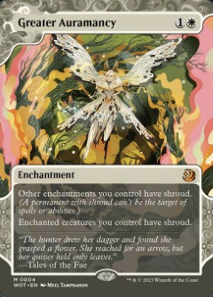 Greater Auramancy Wilds of Eldraine- Enchanting Tales Enchanting Art